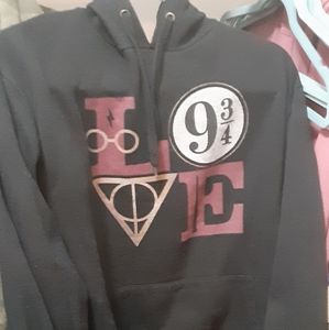 Harry Potter Black LOVE Hoodie